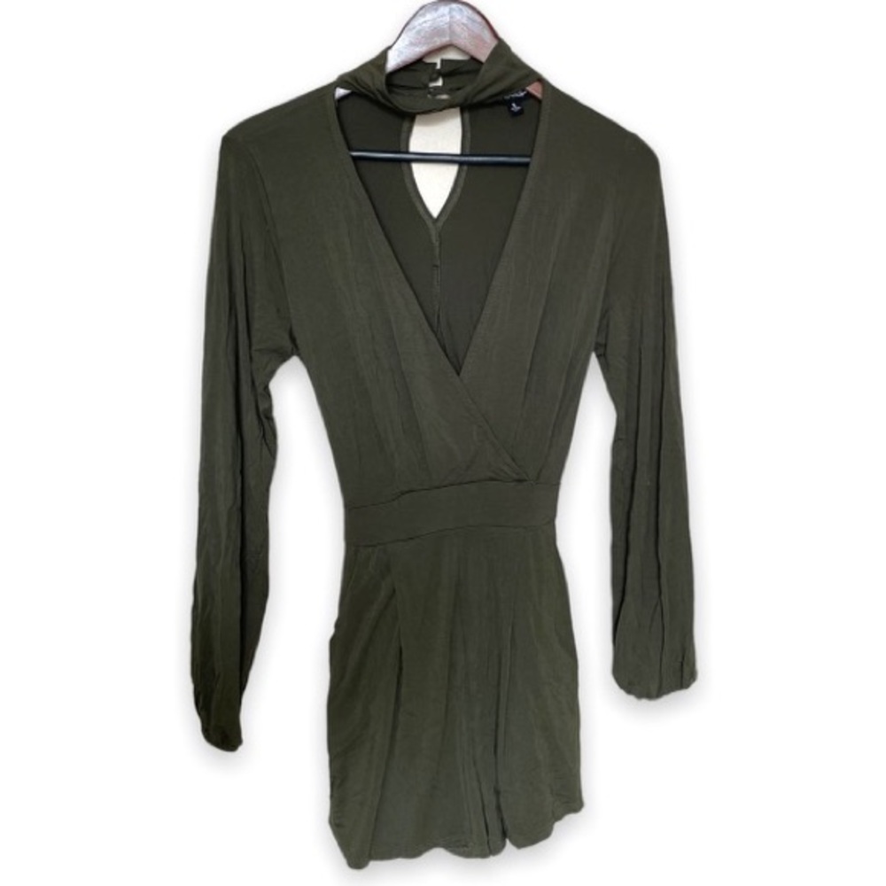Lulus Army Green Romper